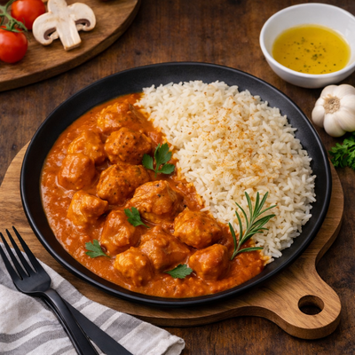 Riz basmati & Chicken Masala façon diète