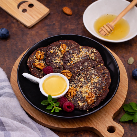 PANCAKES PROTÉINÉS CHOCOLAT